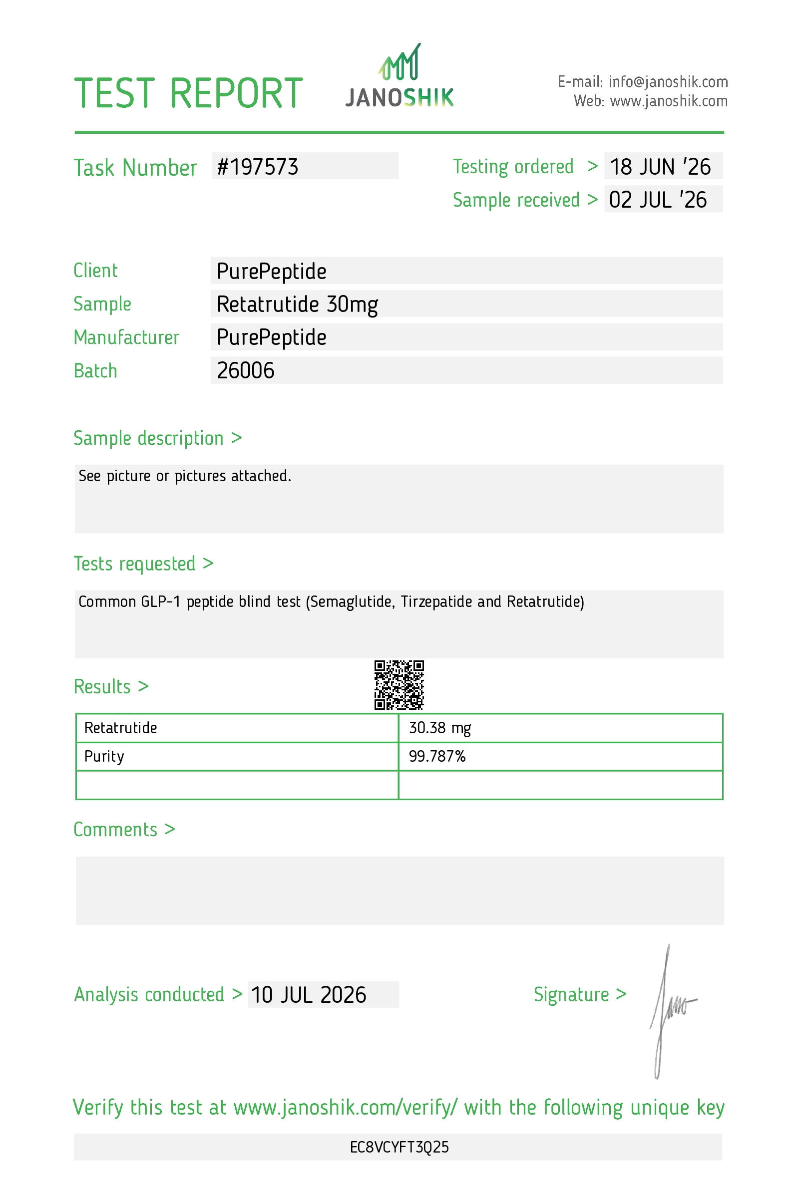 Ретатрутид (Retatrutide 5/10/30mg