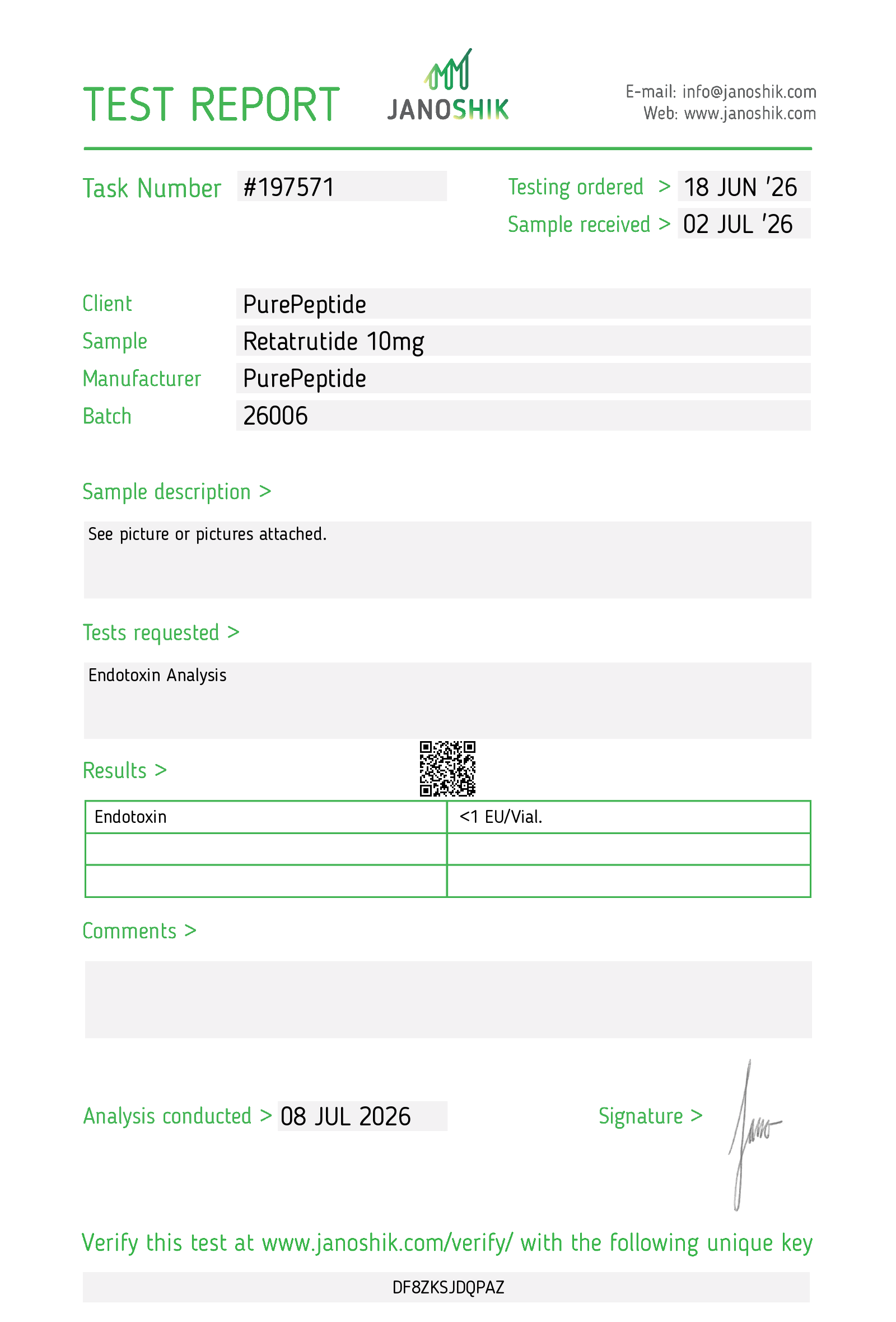 Ретатрутид (Retatrutide 5/10/30mg