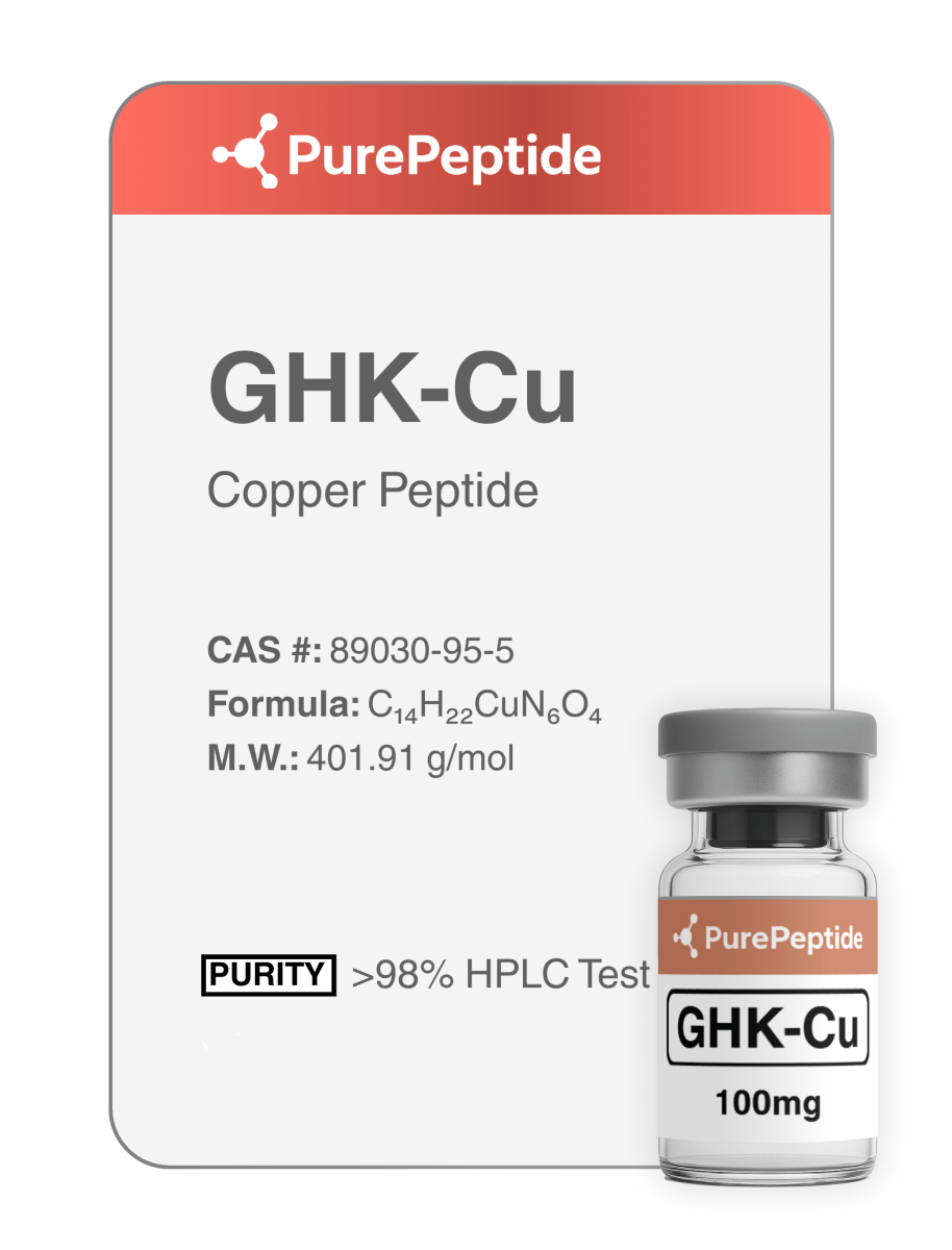 GHK - Cu (skin glow)<br>100mg - PurePeptide