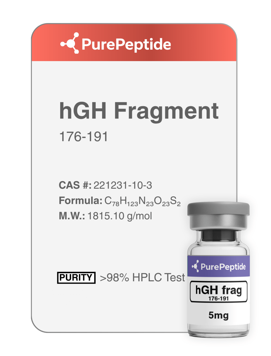 hGH frag 176 - 191<br>5mg - PurePeptide