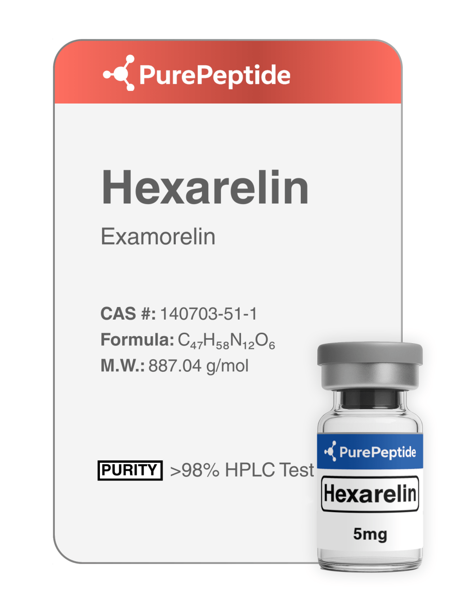 Хексарелин (Hexarelin)<br>2mg/5mg - PurePeptide