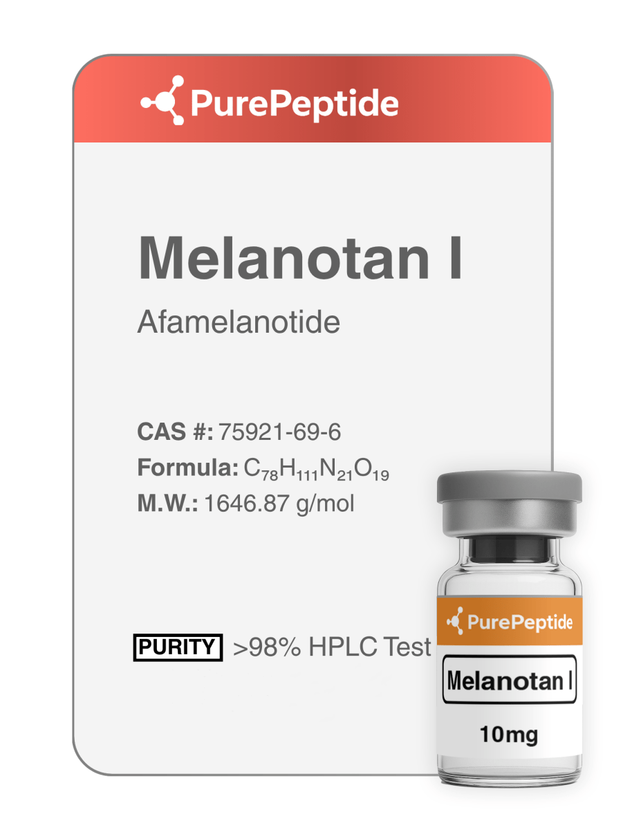 Меланотан (Melanotan I)<br>10mg - PurePeptide