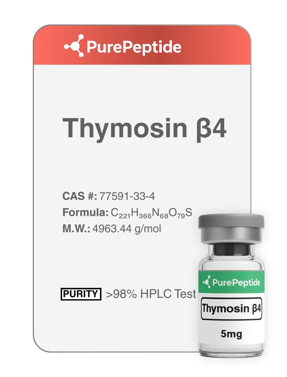 Тимозин бета - 4<br>(Thymosin beta - 4) 5mg - PurePeptide